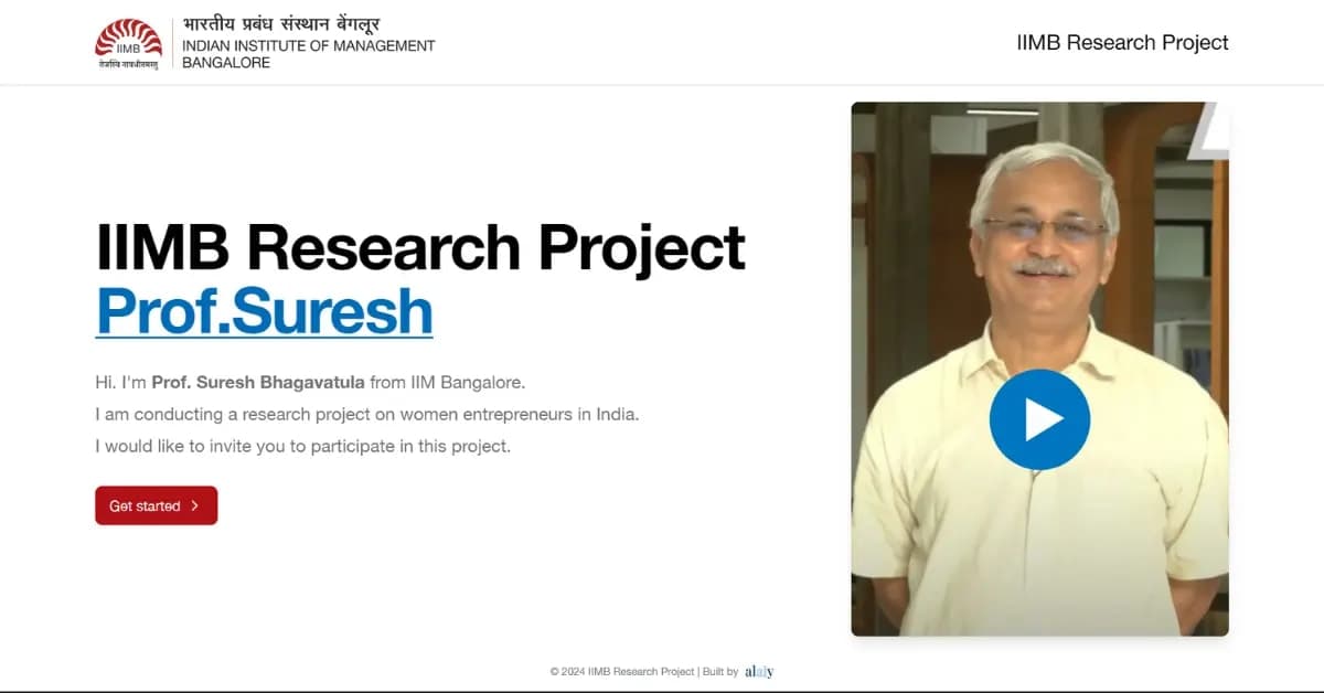 IIMB Research Project | Prof. Suresh | Sarthak S Kumar