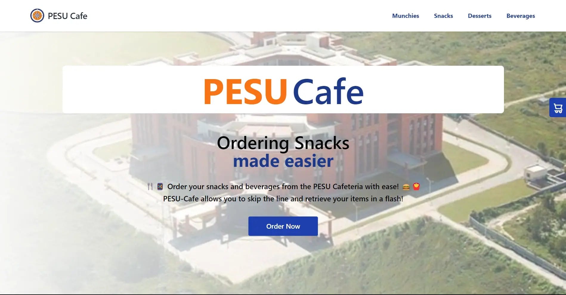 PESU Cafe | Sarthak S Kumar