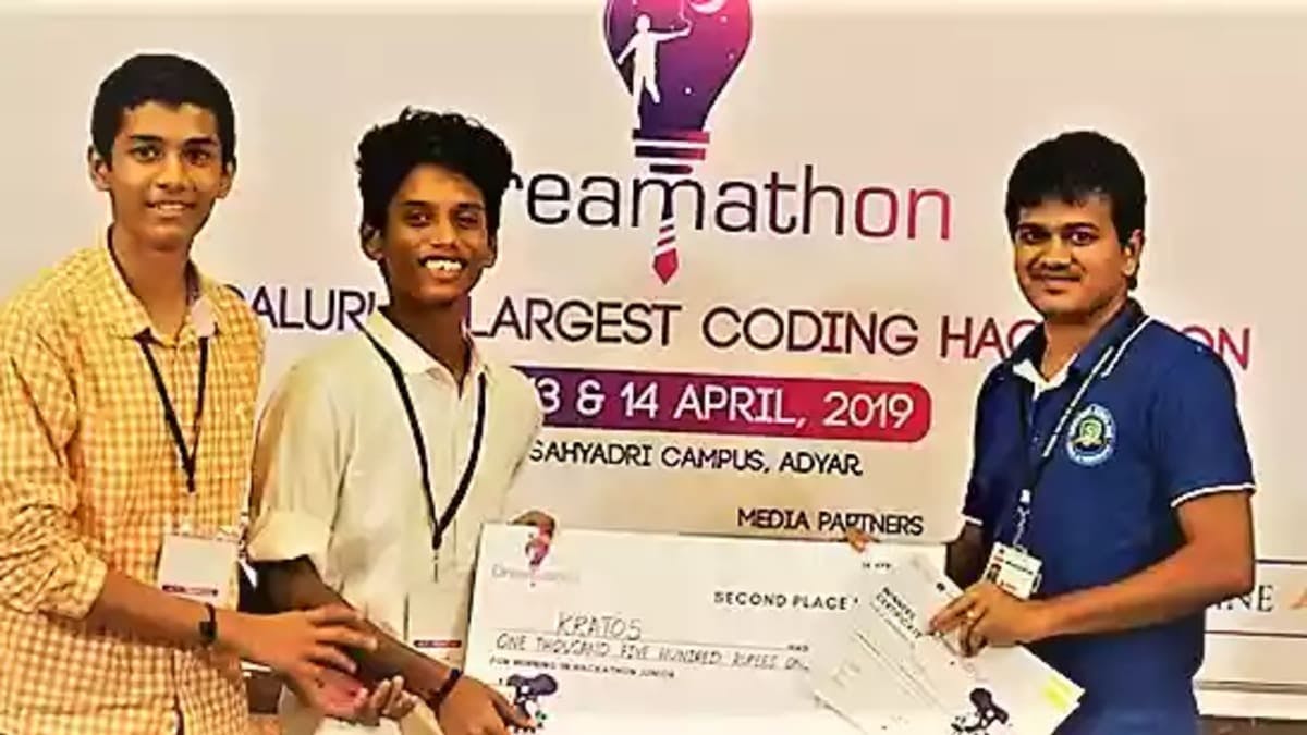 Runner Up at Dreamathon 2019 | Sarthak S Kumar