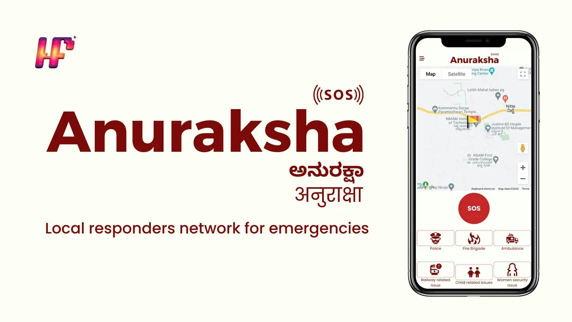 Anuraksha SOS App | Sarthak S Kumar