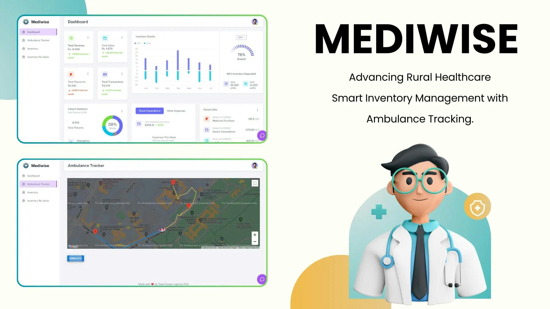 Mediwise PWA App | Sarthak S Kumar